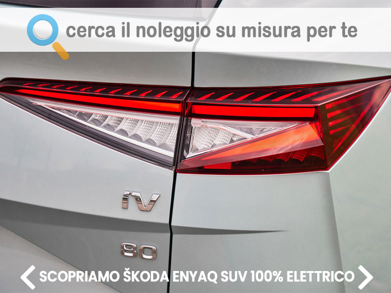 Offerta SUV e CrossOver Come noleggiare ŠKODA ENYAQ e quanto costa = scopriamo come funziona la formula flessibile Clever Change Elettrica  foto 22