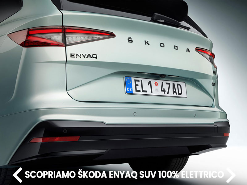 Offerta SUV e CrossOver Come noleggiare ŠKODA ENYAQ e quanto costa = scopriamo come funziona la formula flessibile Clever Change Elettrica  foto 30