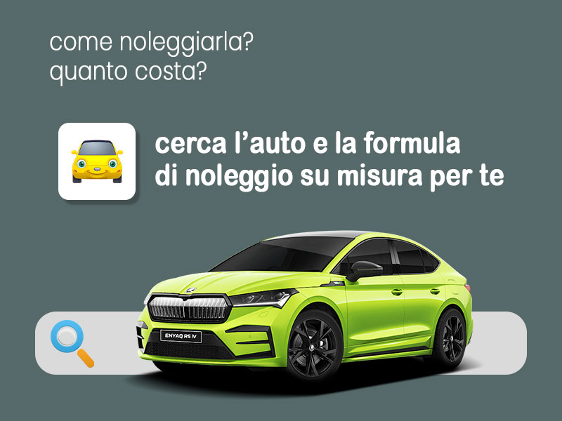 Offerta SUV e CrossOver Come noleggiare ŠKODA ENYAQ Coupé e quanto costa = scopriamo come funziona la formula flessibile Clever Change Elettrica  foto 1