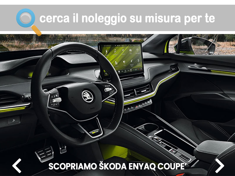 Offerta SUV e CrossOver Come noleggiare ŠKODA ENYAQ Coupé e quanto costa = scopriamo come funziona la formula flessibile Clever Change Elettrica  foto 14