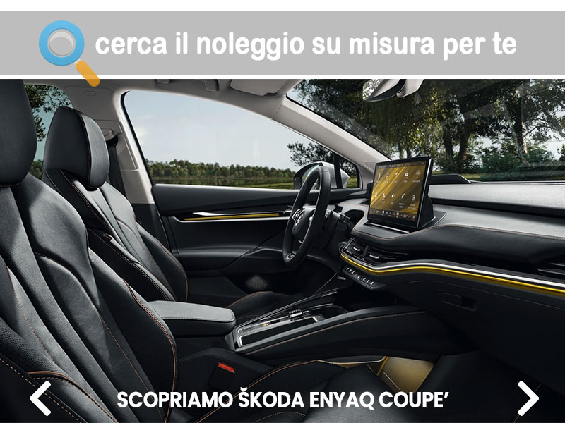 Offerta SUV e CrossOver Come noleggiare ŠKODA ENYAQ Coupé e quanto costa = scopriamo come funziona la formula flessibile Clever Change Elettrica  foto 15