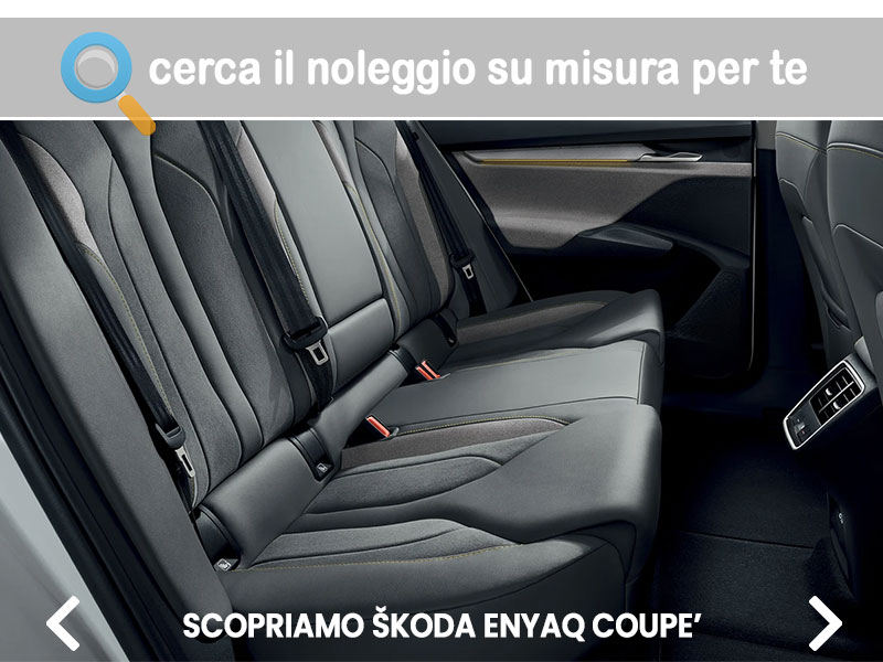 Offerta SUV e CrossOver Come noleggiare ŠKODA ENYAQ Coupé e quanto costa = scopriamo come funziona la formula flessibile Clever Change Elettrica  foto 16