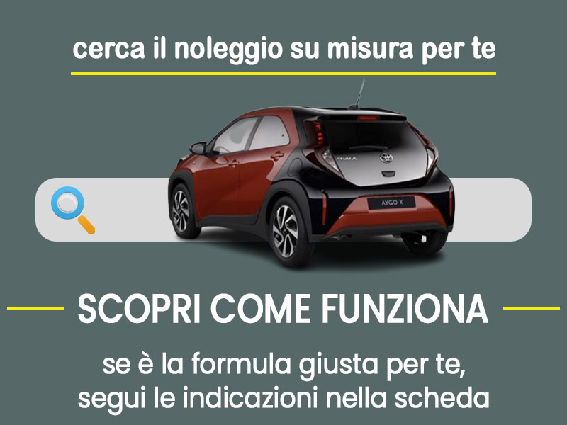 Offerta SUV e CrossOver Come noleggiare una TOYOTA AYGO X e quanto costa = scopri come funziona la formula KINTO One Benzina  foto 2