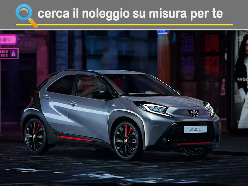 Offerta SUV e CrossOver Come noleggiare una TOYOTA AYGO X e quanto costa = scopri come funziona la formula KINTO One Benzina  foto 8
