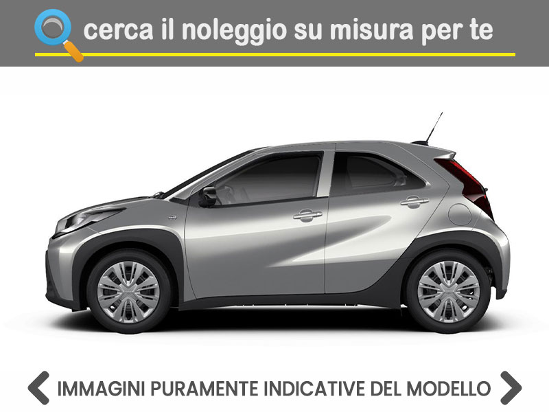 Offerta SUV e CrossOver Come noleggiare una TOYOTA AYGO X e quanto costa = scopri come funziona la formula KINTO One Benzina  foto 14