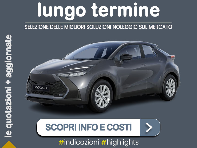 Offerta SUV e CrossOver Come noleggiare una TOYOTA C-HR hybrid e quanto costa? Scopriamo la soluzione di KINTO One Full Hybrid  foto 0