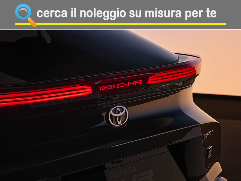 Offerta SUV e CrossOver Come noleggiare un nuovo TOYOTA C-HR HYBRID e quanto costa = scopri come funziona la formula KINTO One Full Hybrid  foto 12