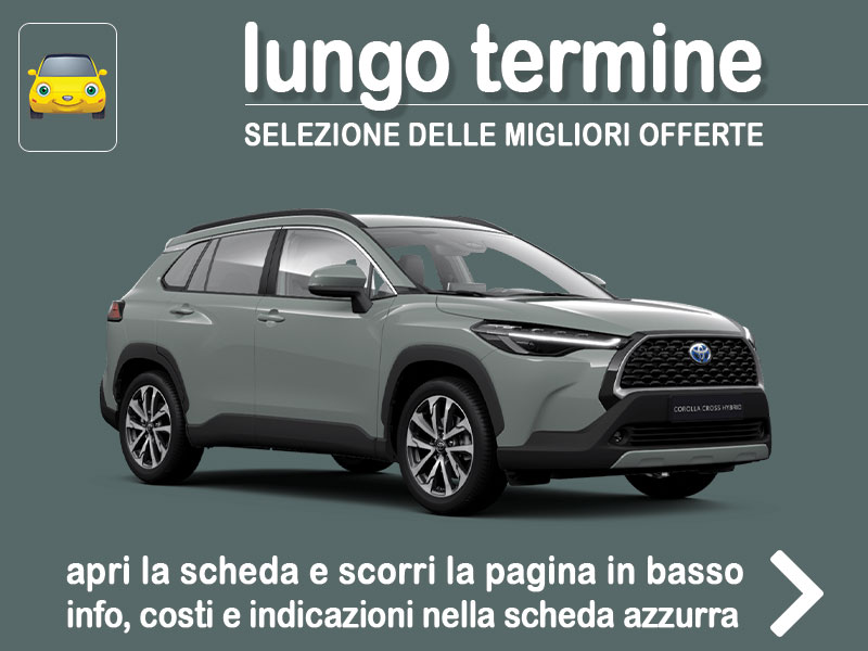 Offerta SUV e CrossOver Come noleggiare una TOYOTA COROLLA CROSS HYBRID e quanto costa = scopri l’offerta KINTO One Full Hybrid  foto 0