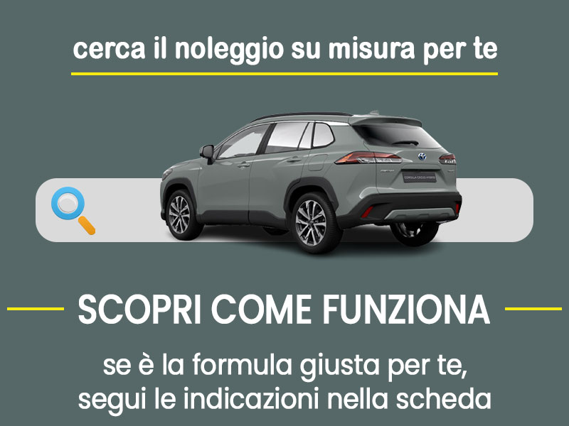 Offerta SUV e CrossOver Come noleggiare una TOYOTA COROLLA CROSS HYBRID e quanto costa = scopri l’offerta KINTO One Full Hybrid  foto 2