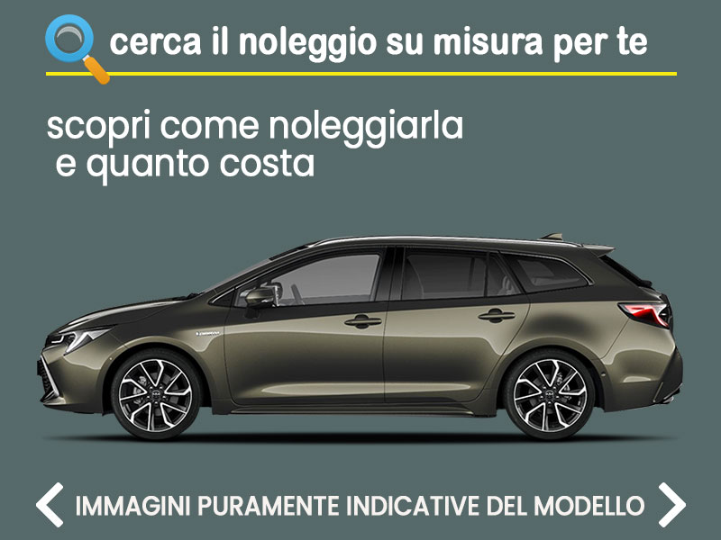 Offerta Station wagon Come noleggiare una nuova TOYOTA COROLLA HYBRID TOURING SPORTS e quanto costa = scopri l’offerta KINTO One Full Hybrid  foto 1
