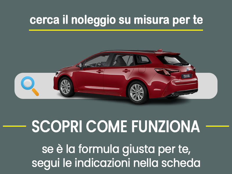Offerta Station wagon Come noleggiare una nuova TOYOTA COROLLA HYBRID TOURING SPORTS e quanto costa = scopri l’offerta KINTO One Full Hybrid  foto 2