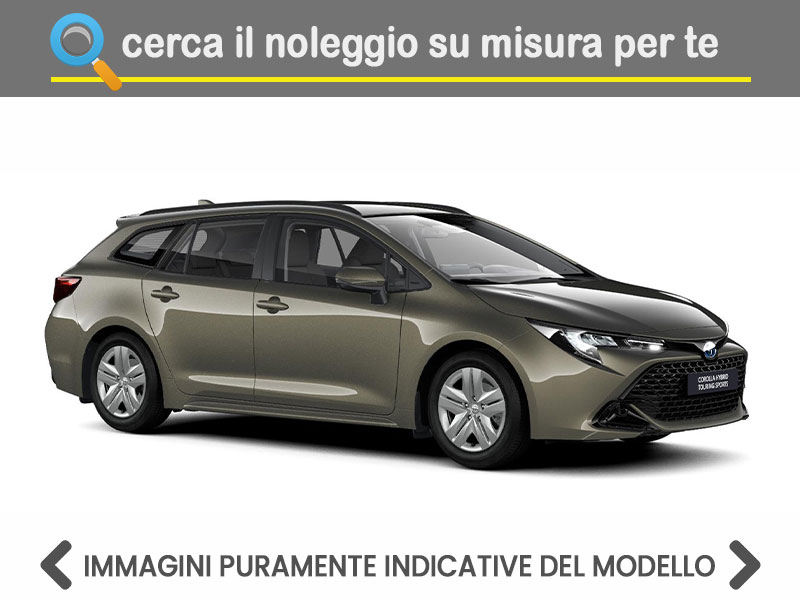 Offerta Station wagon Come noleggiare una nuova TOYOTA COROLLA HYBRID TOURING SPORTS e quanto costa = scopri l’offerta KINTO One Full Hybrid  foto 11