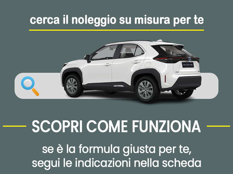 Offerta SUV e CrossOver Come noleggiare una TOYOTA YARIS CROSS e quanto costa = scopri come funziona la formula KINTO One Full Hybrid  foto 2