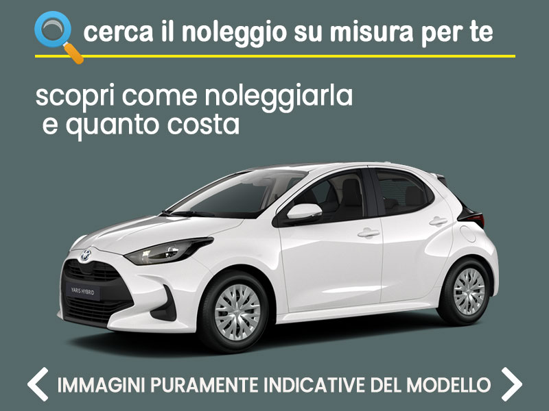 Offerta City car Come noleggiare una nuova TOYOTA YARIS HYBRID e quanto costa = scopri come funziona la formula KINTO One Full Hybrid  foto 1