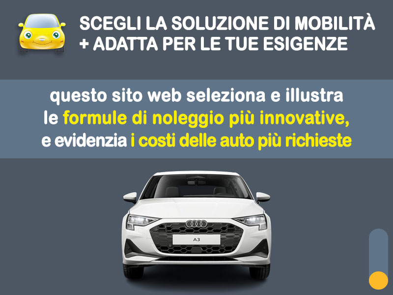 Offerta Berlina AUDI A3 Sportback e-hybrid: come noleggiarla e quanto costa Plug-in Hybrid  foto 1