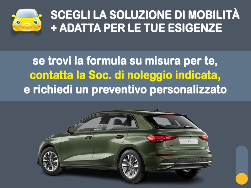 Offerta Berlina AUDI A3 Sportback: come noleggiarla e quanto costa Varie motorizzazioni  foto 3