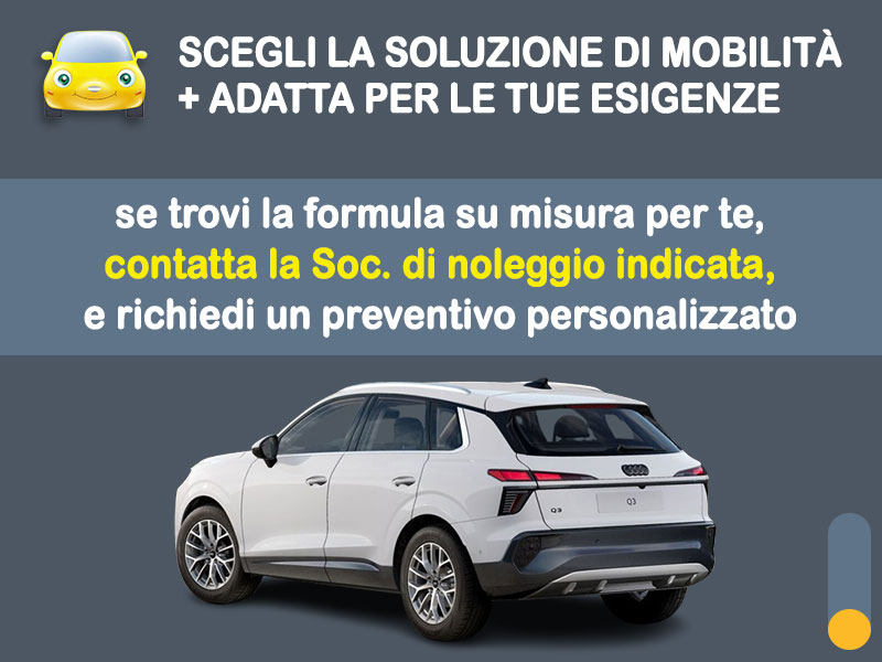Offerta SUV e CrossOver AUDI Q3: come noleggiarla e quanto costa Varie motorizzazioni  foto 3