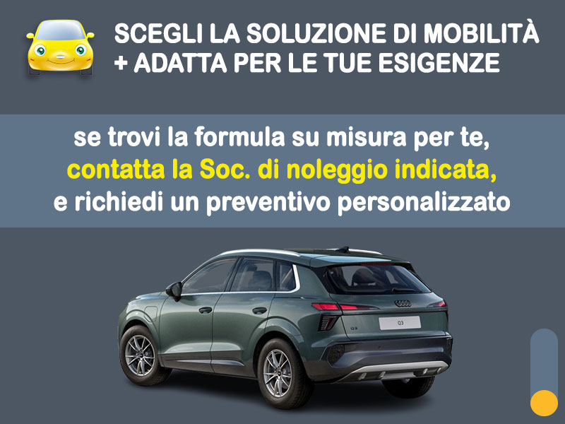 Offerta SUV e CrossOver AUDI Q3 e-hybrid: come noleggiarla e quanto costa Plug-in Hybrid  foto 3