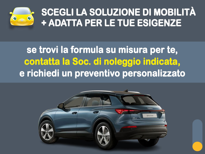 Offerta SUV e CrossOver AUDI Q4 e-tron: come noleggiarla e quanto costa Elettrica  foto 3