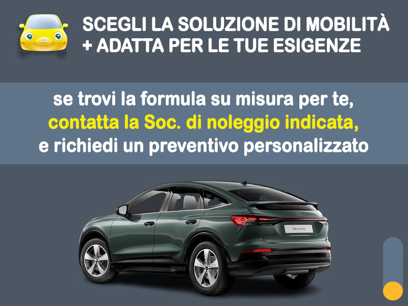 Offerta SUV e CrossOver AUDI Q4 Sportback e-tron: come noleggiarla e quanto costa Elettrica  foto 3