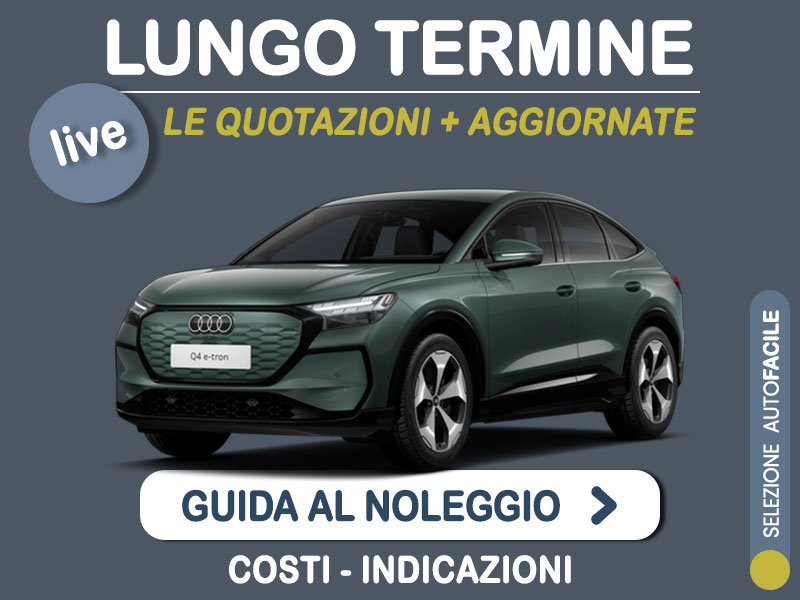 Offerta SUV e CrossOver AUDI Q4 Sportback e-tron: come noleggiarla e quanto costa Elettrica  foto 0
