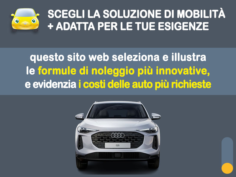 Offerta SUV e CrossOver AUDI Q5: come noleggiarla e quanto costa Varie motorizzazioni  foto 1