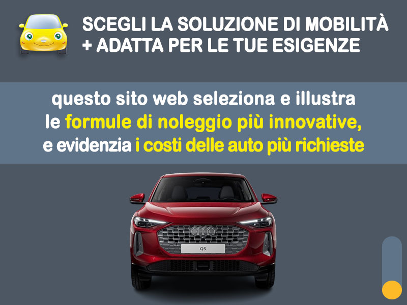 Offerta SUV e CrossOver AUDI Q5 Sportback: come noleggiarla e quanto costa Varie motorizzazioni  foto 1