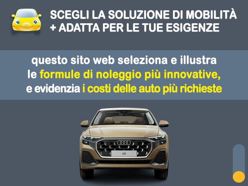 Offerta SUV e CrossOver AUDI Q8: come noleggiarla e quanto costa Varie motorizzazioni  foto 1