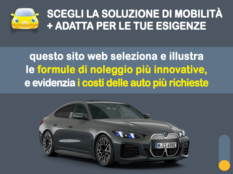 Offerta Gran Coupé BMW i4: come noleggiarla e quanto costa Elettrica  foto 1