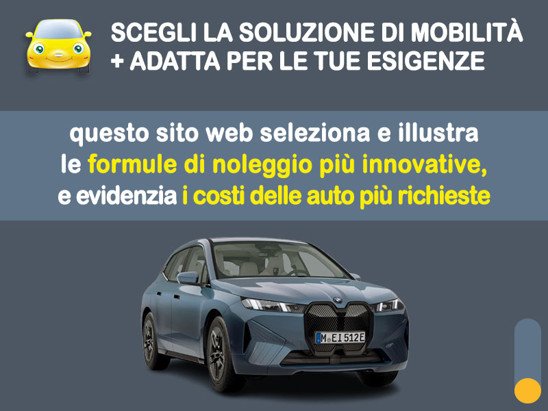 Offerta SUV e CrossOver BMW iX: come noleggiarla e quanto costa Elettrica  foto 1