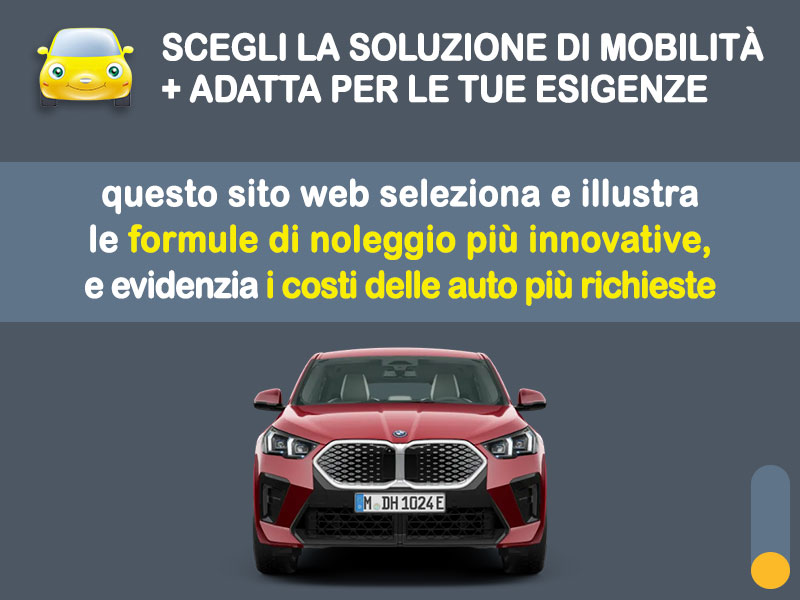 Offerta SUV e CrossOver BMW iX2: come noleggiarla e quanto costa Elettrica  foto 1