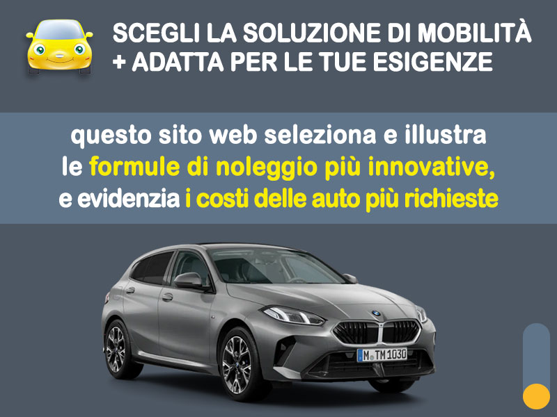 Offerta Berlina BMW Serie 1: come noleggiarla e quanto costa Varie motorizzazioni  foto 1