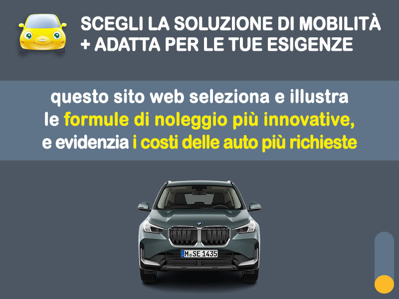 Offerta SUV e CrossOver BMW X1 Plug-in Hybrid: come noleggiarla e quanto costa Plug-in Hybrid  foto 1
