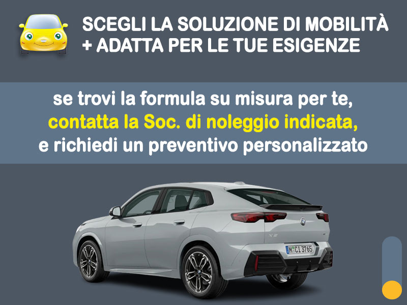 Offerta SUV e CrossOver BMW X2: come noleggiarla e quanto costa Varie motorizzazioni  foto 3