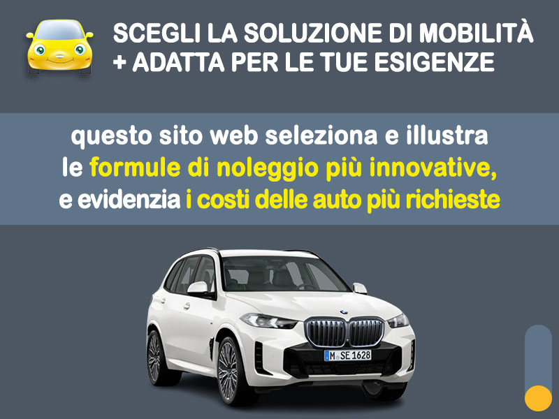 Offerta SUV e CrossOver BMW X5: come noleggiarla e quanto costa Varie motorizzazioni  foto 1