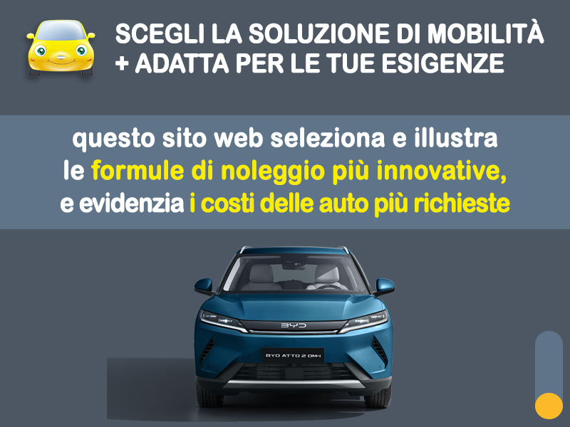 Offerta auto di vari segmenti BYD ATTO 2 DM-i: come noleggiarla e quanto costa Plug-in Hybrid  foto 1