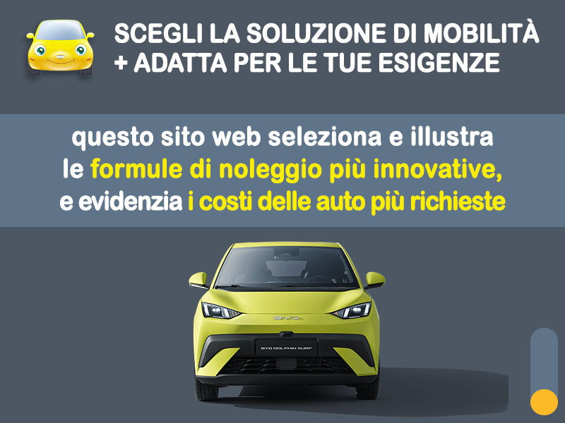 Offerta City car BYD DOLPHIN SURF: come noleggiarla e quanto costa Elettrica  foto 1