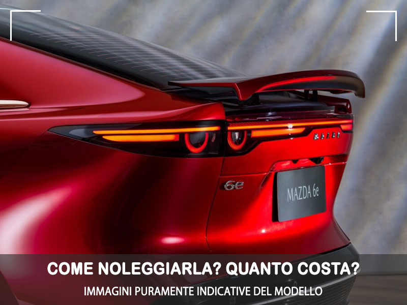 Offerta Berlina Come noleggiare una nuova MAZDA6e e quanto costa? Scopriamo la soluzione di MAZDA RENT Elettrica  foto 4