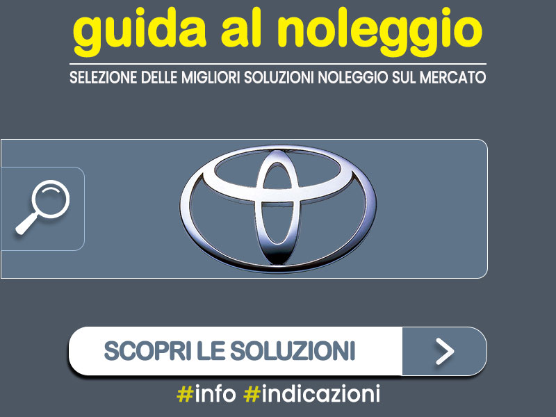 Offerta auto di vari segmenti Come noleggiare una nuova TOYOTA a lungo termine: guida alle migliori soluzioni noleggio sul mercato, con info e indicazioni   foto 0
