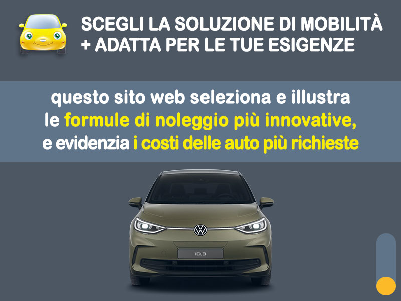 Offerta Berlina VOLKSWAGEN ID.3: come noleggiarla e quanto costa Elettrica  foto 1