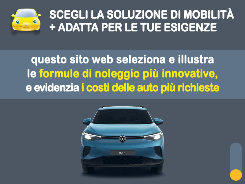 Offerta SUV e CrossOver VOLKSWAGEN ID.4: come noleggiarla e quanto costa Elettrica  foto 1