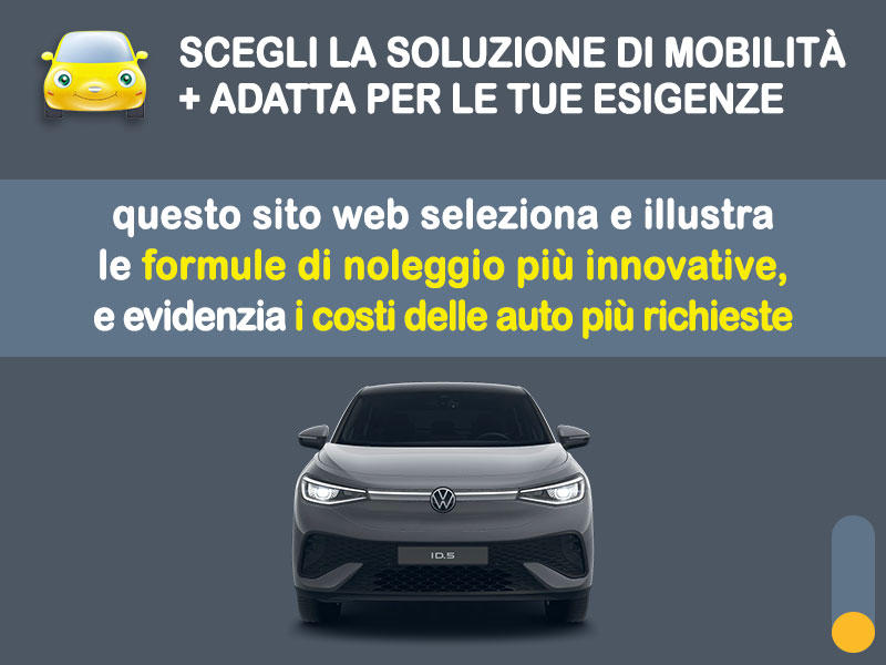 Offerta SUV e CrossOver VOLKSWAGEN ID.5: come noleggiarla e quanto costa Elettrica  foto 1