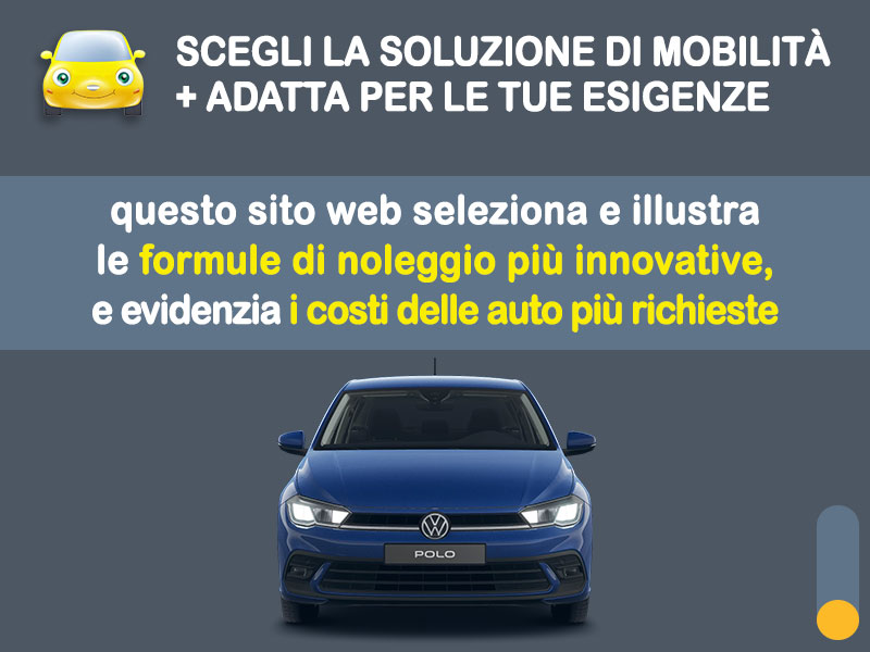 Offerta Berlina VOLKSWAGEN POLO: come noleggiarla e quanto costa Varie motorizzazioni  foto 1