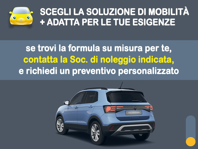 Offerta SUV e CrossOver VOLKSWAGEN T-CROSS: come noleggiarla e quanto costa Benzina  foto 3