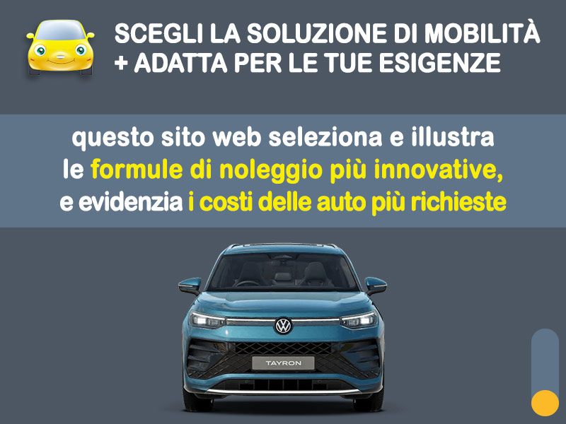 Offerta SUV e CrossOver VOLKSWAGEN TAYRON: come noleggiarla e quanto costa Varie motorizzazioni  foto 1