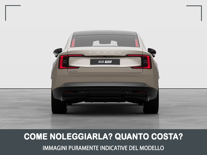 Offerta Berlina Come noleggiare una VOLVO ES90 e quanto costa? Scopriamo la soluzione di Volvo Car Rent per aziende e partita IVA Elettrica  foto 3