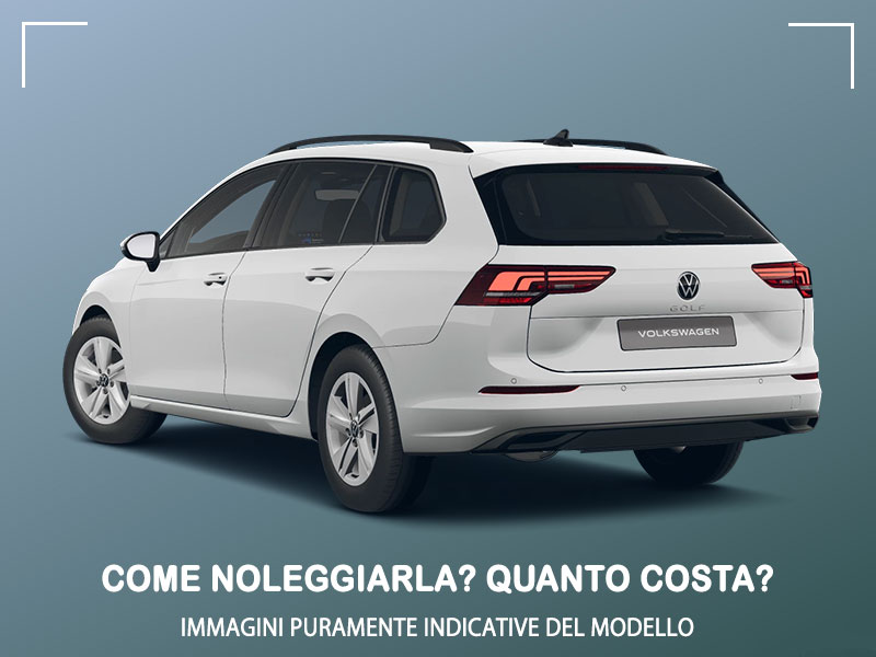 Offerta Station wagon Come noleggiare una nuova VOLKSWAGEN GOLF Variant e quanto costa? Scopriamo la soluzione NOLEGGIO VOLKSWAGEN per Privati e Professionisti Ibrida - benzina (MHEV)  foto 9