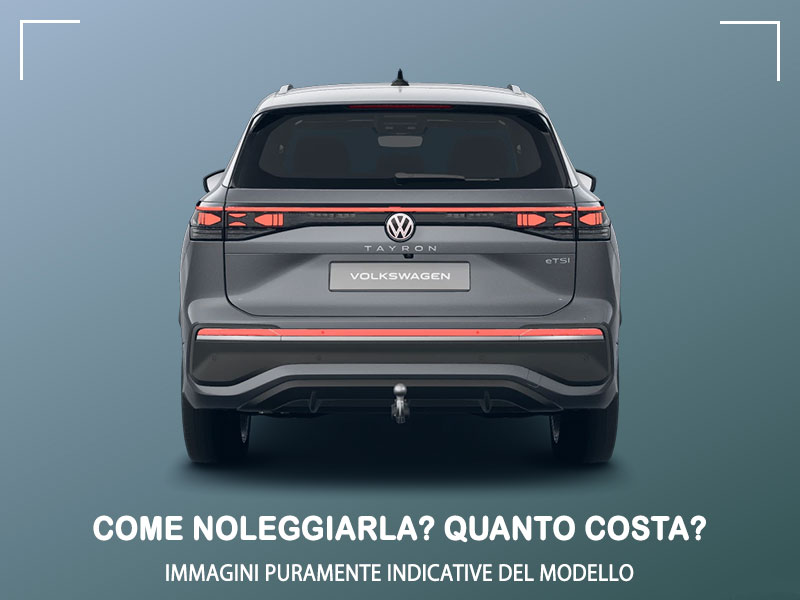 Offerta SUV e CrossOver Come noleggiare una nuova VOLKSWAGEN TAYRON plug-in e quanto costa? Scopriamo la soluzione NOLEGGIO VOLKSWAGEN per Privati e Professionisti Plug-in Hybrid  foto 11