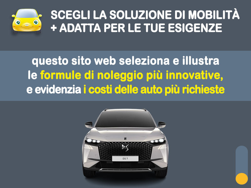 Offerta SUV e CrossOver DS 7 Plug-in Hybrid E-Tense Automatica Pallas: l'offerta noleggio del broker Medicredit Rent con la formula speciale e-MOVE di Leasys Plug-in Hybrid  foto 1
