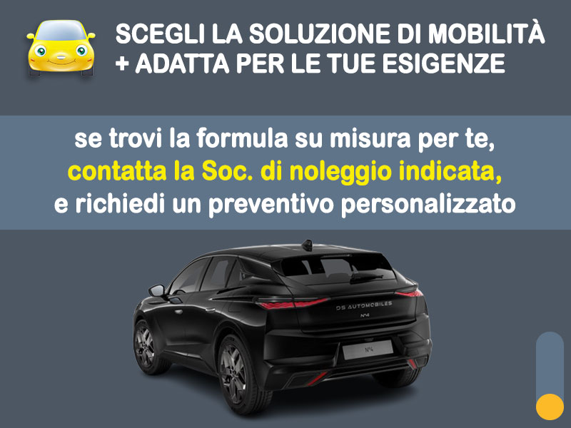 Offerta Berlina DS N°4 Plug-in Hybrid: l'offerta noleggio del broker Medicredit Rent con la formula speciale e-MOVE di Leasys Plug-in Hybrid  foto 3